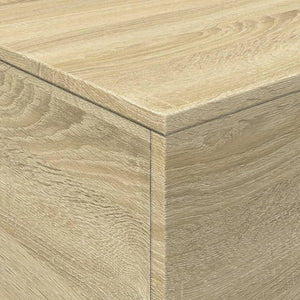 Τραπεζάκι Σαλονιού με LED Sonoma Δρυς 90 x 50 x 40 εκ. - Pakobazaar
