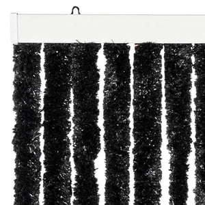 Σήτα Πόρτας Ανθρακί 100x200 εκ. από Σενίλ