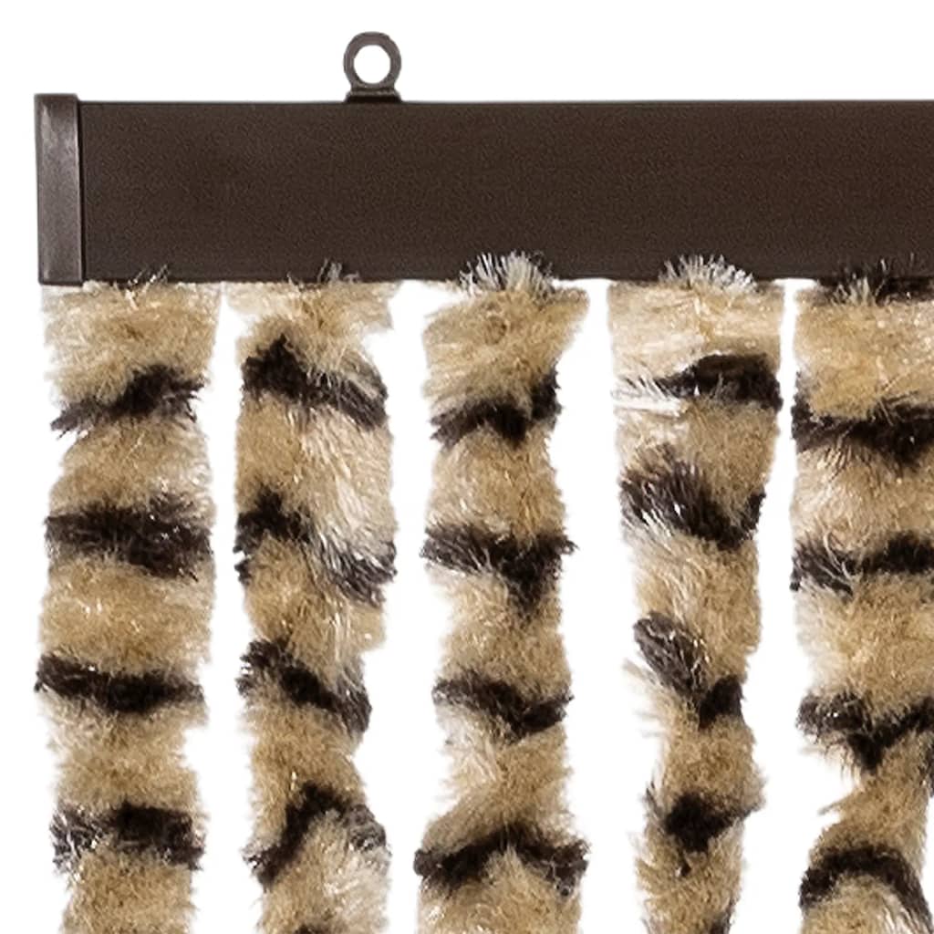 Σήτα Εντόμων Μπεζ/ Καφέ 100x200 εκ. από Σενίλ