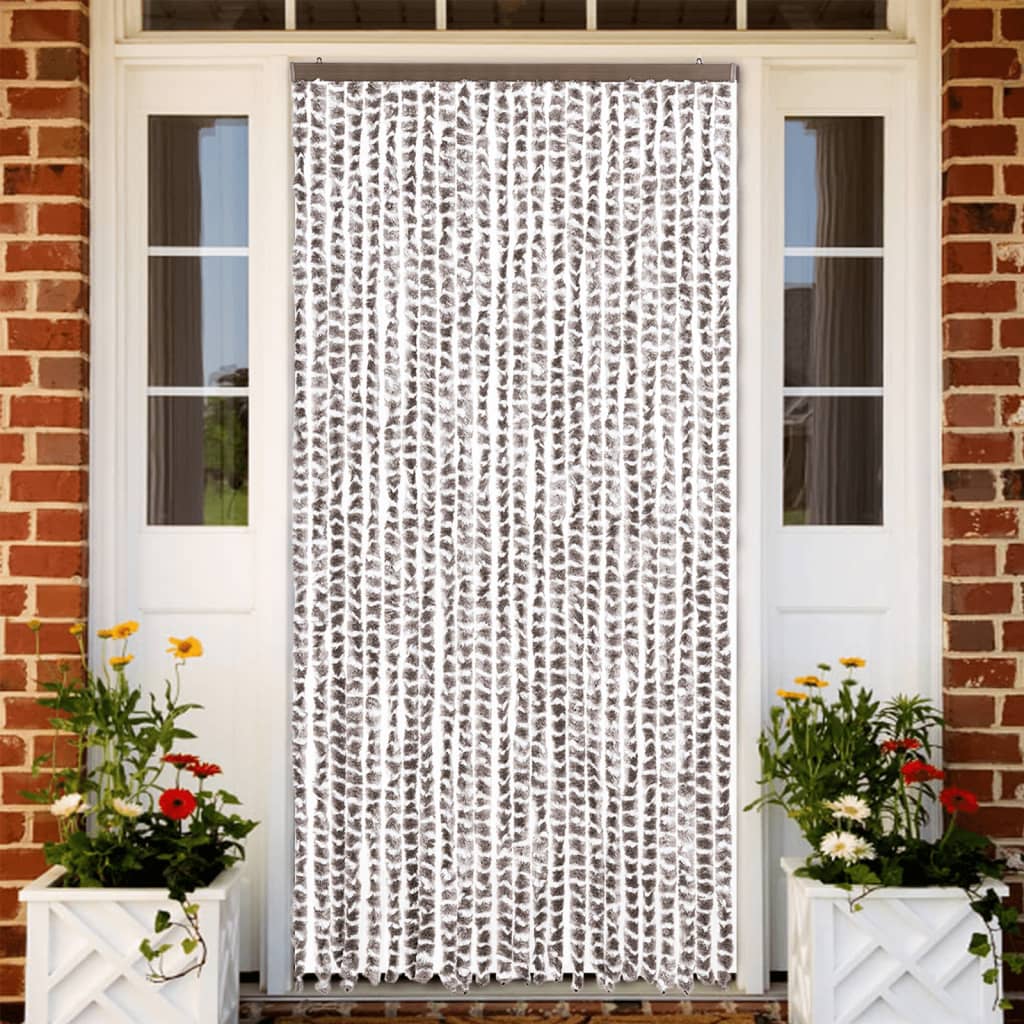 Σήτα Εντόμων Taupe / Λευκό 100 x 200 εκ. από Σενίλ