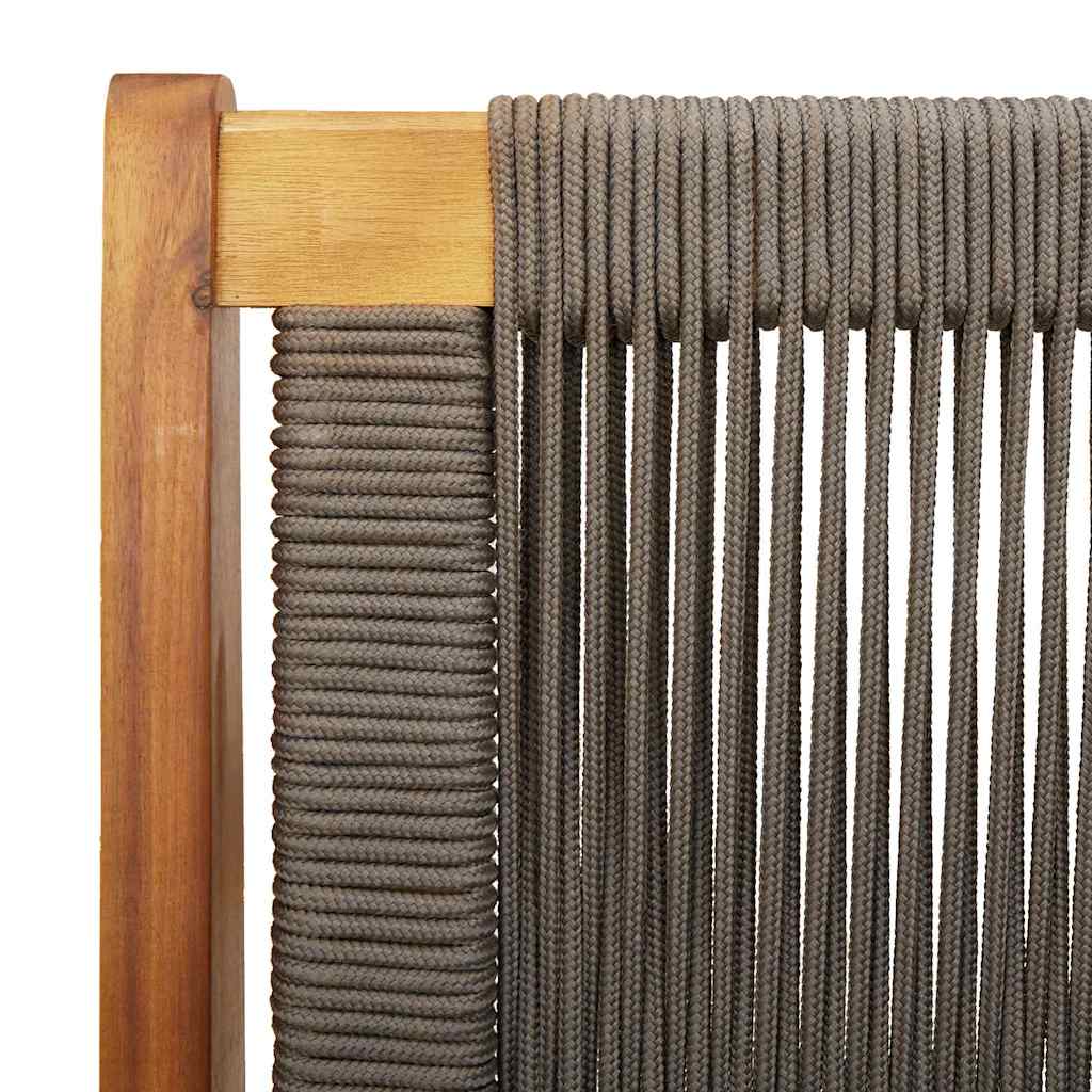 Εξωτερικά Έπιπλα Γκρι 122 x 76 x 73 εκ Στερεό Ξύλο Ακακίας