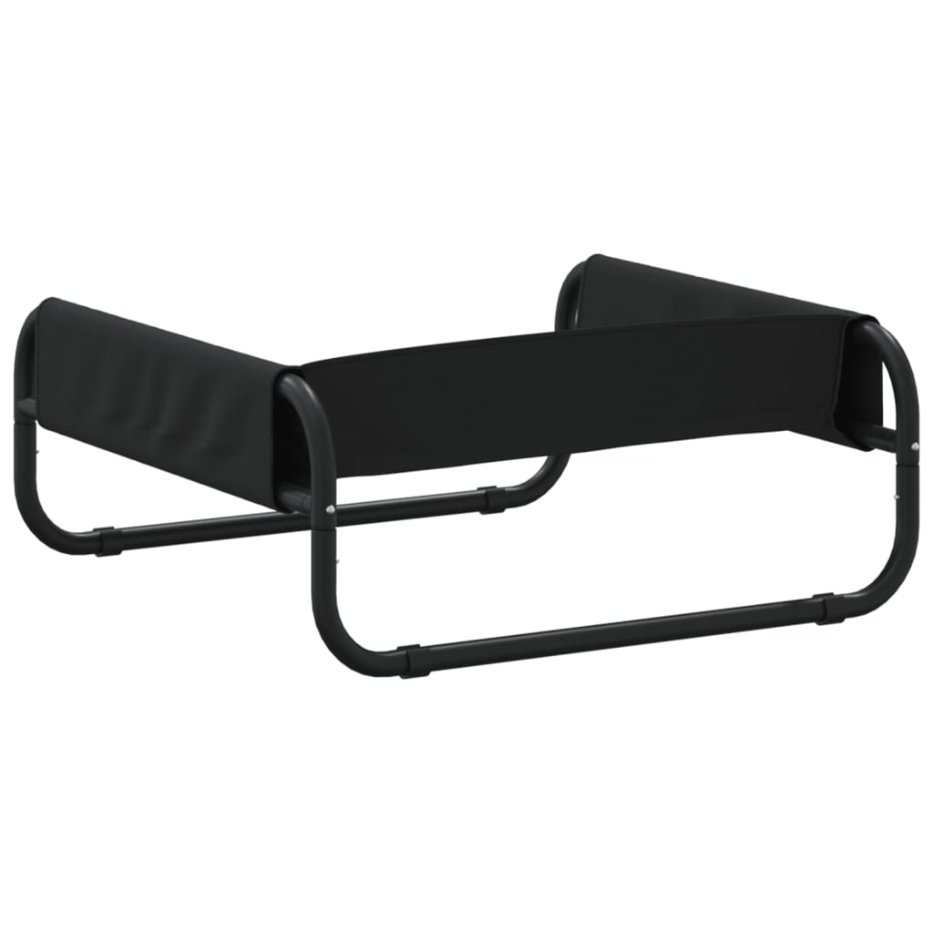 Κρεβάτι Σκύλου Υπερυψωμένο Ανθρακί από Ύφασμα Oxford και Ατσάλι - PAKOBAZAAR