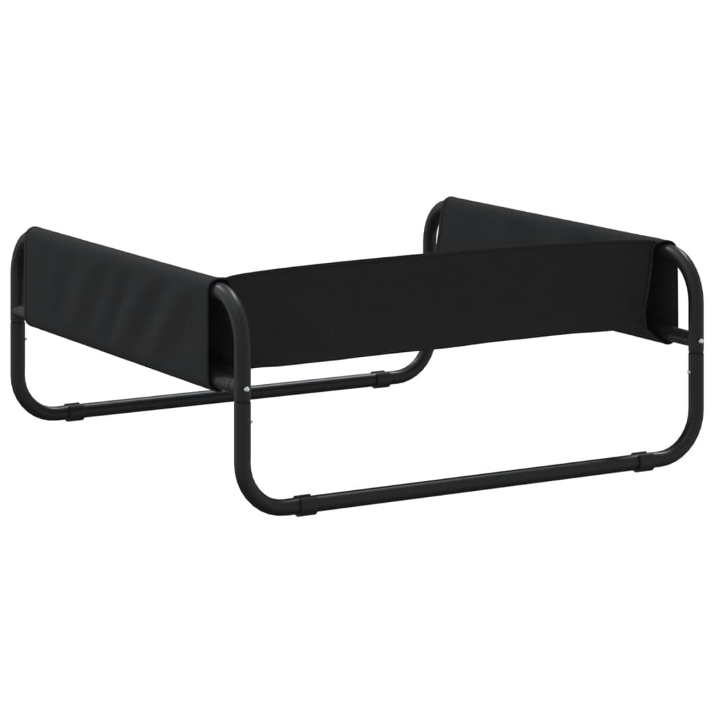 Κρεβάτι Σκύλου Υπερυψωμένο Ανθρακί από Ύφασμα Oxford και Ατσάλι - PAKOBAZAAR