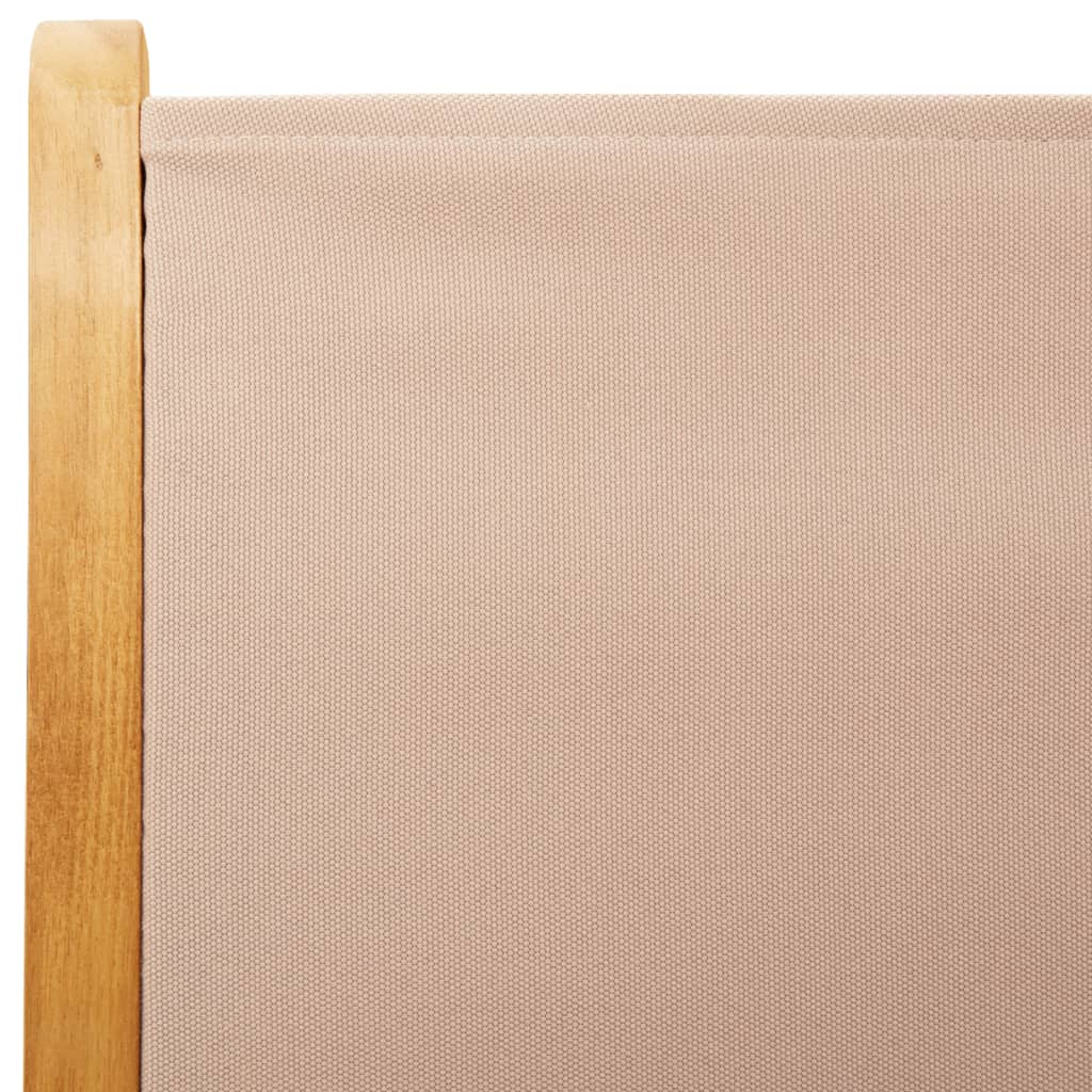 Καρέκλες Κήπου 2 τεμ. Taupe Μασίφ Ακακία & Ύφασμα - Pakobazaar