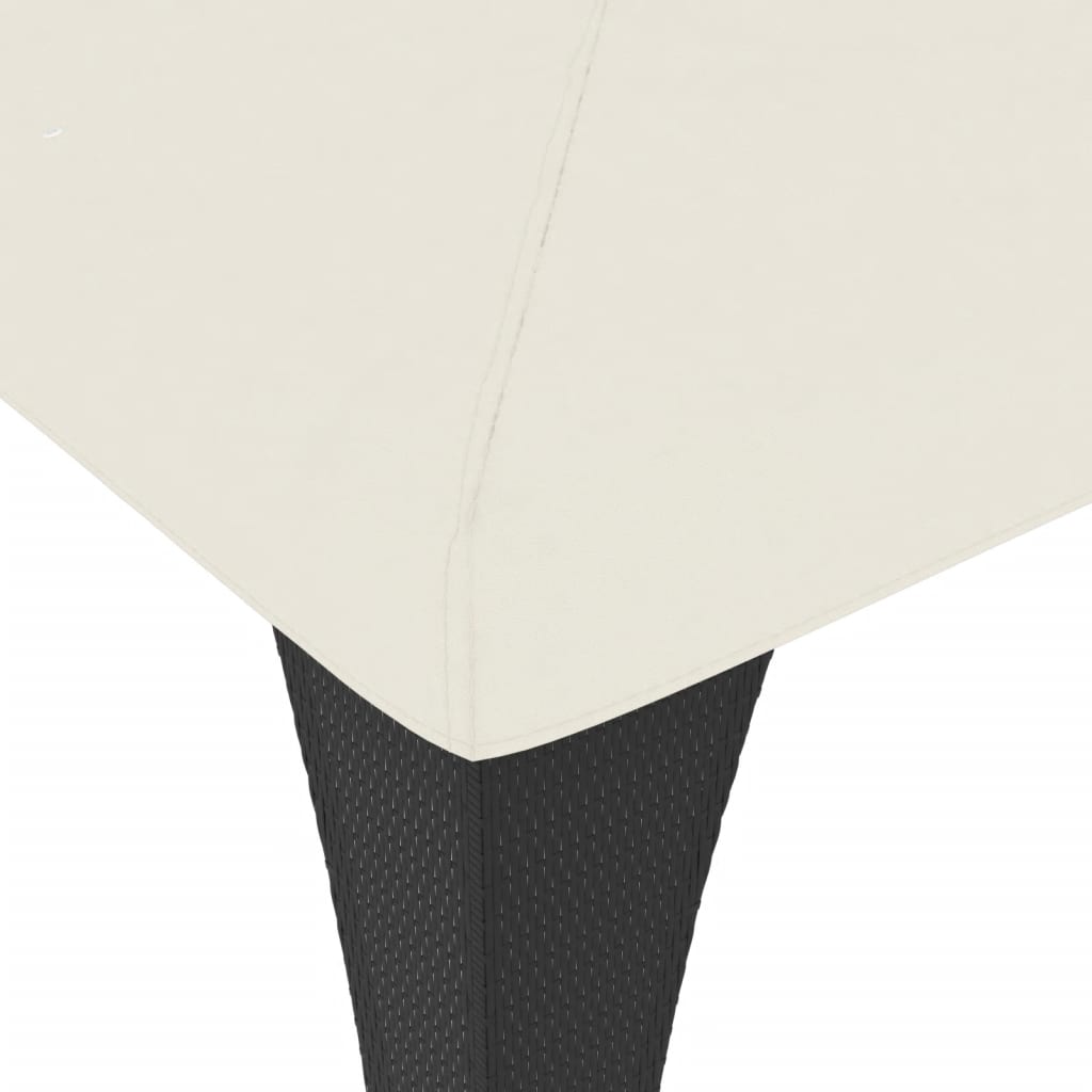 Κιόσκι με Διπλή Οροφή Κρεμ 2,98x2,98 μ. Ατσάλινο