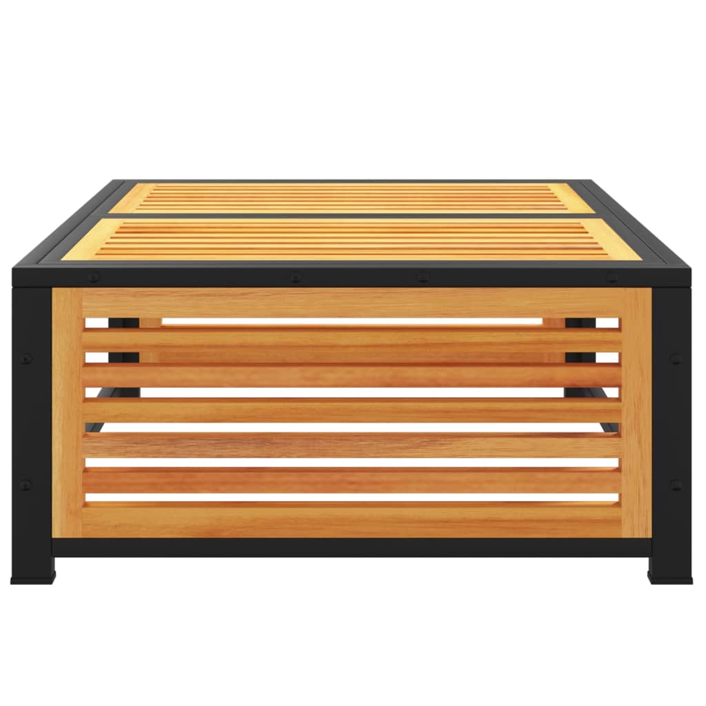 Τραπέζι Κήπου 68 x 68 x 30 εκ. από Μασίφ Ξύλο Ακακίας