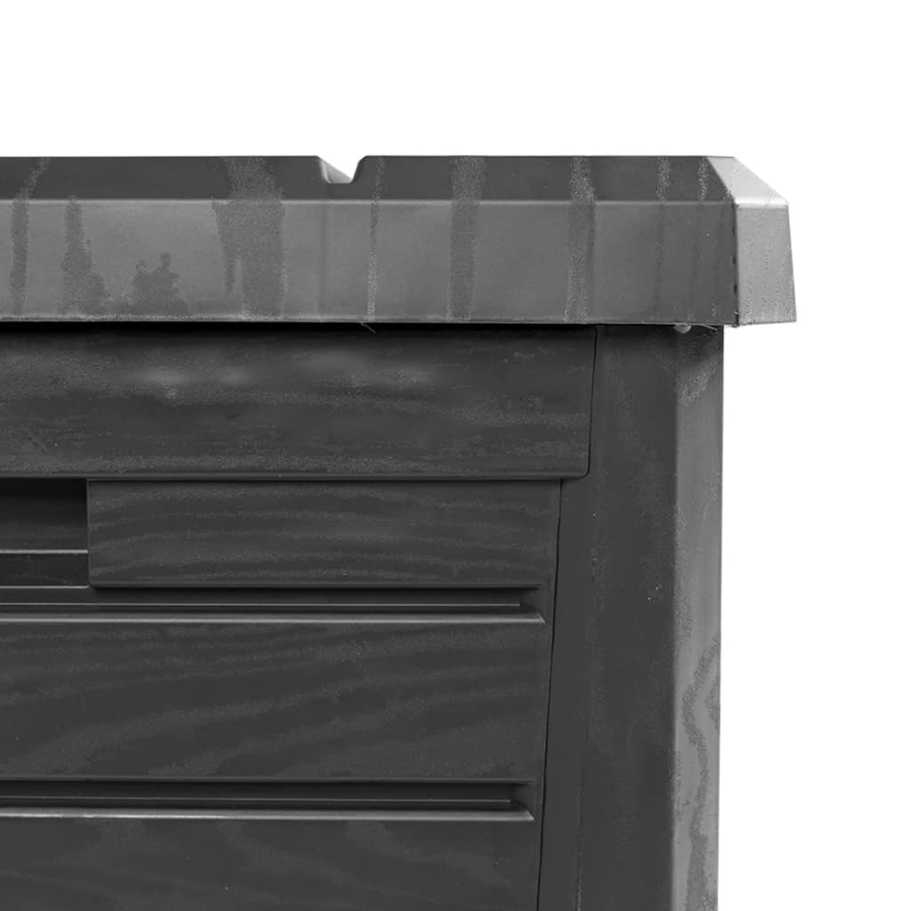 Κουτί Μαξιλαριών Εξ Χώρου Ανθρακί 73x50,5x46,5εκ Πολυπροπυλένιο