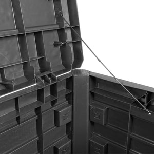 Κουτί Μαξιλαριών Εξ Χώρου Ανθρακί 73x50,5x46,5εκ Πολυπροπυλένιο