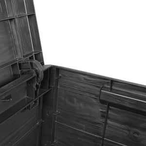 Κουτί Μαξιλαριών Εξ Χώρου Ανθρακί 77,5x44,5x53εκ Πολυπροπυλένιο