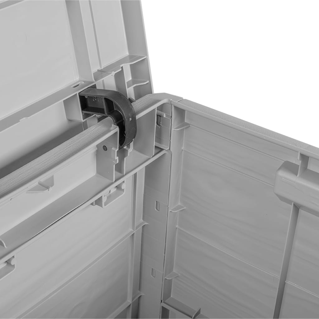 Κουτί Μαξιλαριών Εξ Χώρου Γκρι 77,5x44,5x53εκ Πολυπροπυλένιο