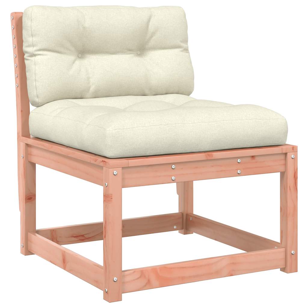 Σαλόνι Κήπου Σετ 5 τεμ. με Μαξιλάρια Μασίφ Ξύλο Ψευδοτσούγκας