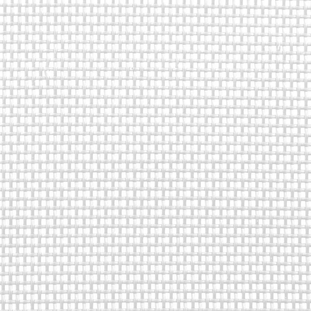 Πόρτα για Κατοικίδια Ανασυρόμενη Λευκό 117,5x125 εκ.