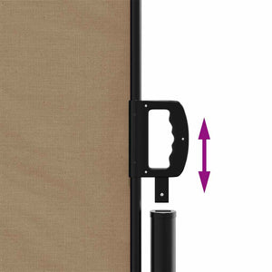 Σκίαστρο Πλαϊνό Συρόμενο Taupe 117 x 300 εκ.