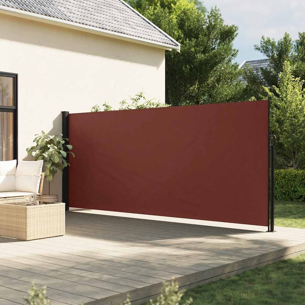 Σκίαστρο Πλαϊνό Συρόμενο Καφέ 180 x 300 εκ.