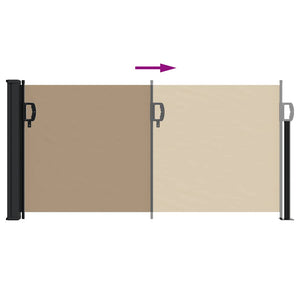 Σκίαστρο Πλαϊνό Συρόμενο Taupe 100 x 500 εκ.