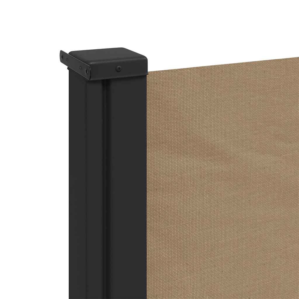 Σκίαστρο Πλαϊνό Συρόμενο Taupe 120 x 500 εκ. - Pakobazaar