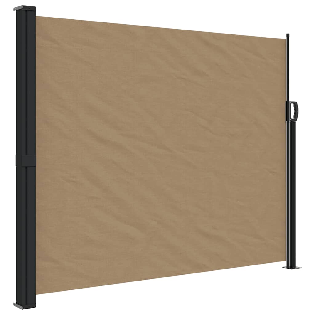 Σκίαστρο Πλαϊνό Συρόμενο Taupe 160 x 500 εκ. - Pakobazaar