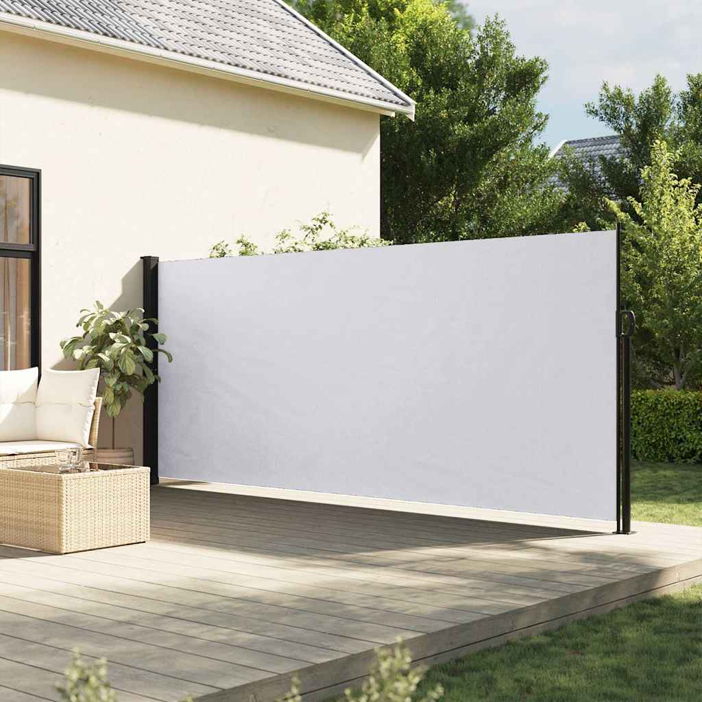 Σκίαστρο Πλαϊνό Συρόμενο Λευκό 180 x 500 εκ. - Pakobazaar