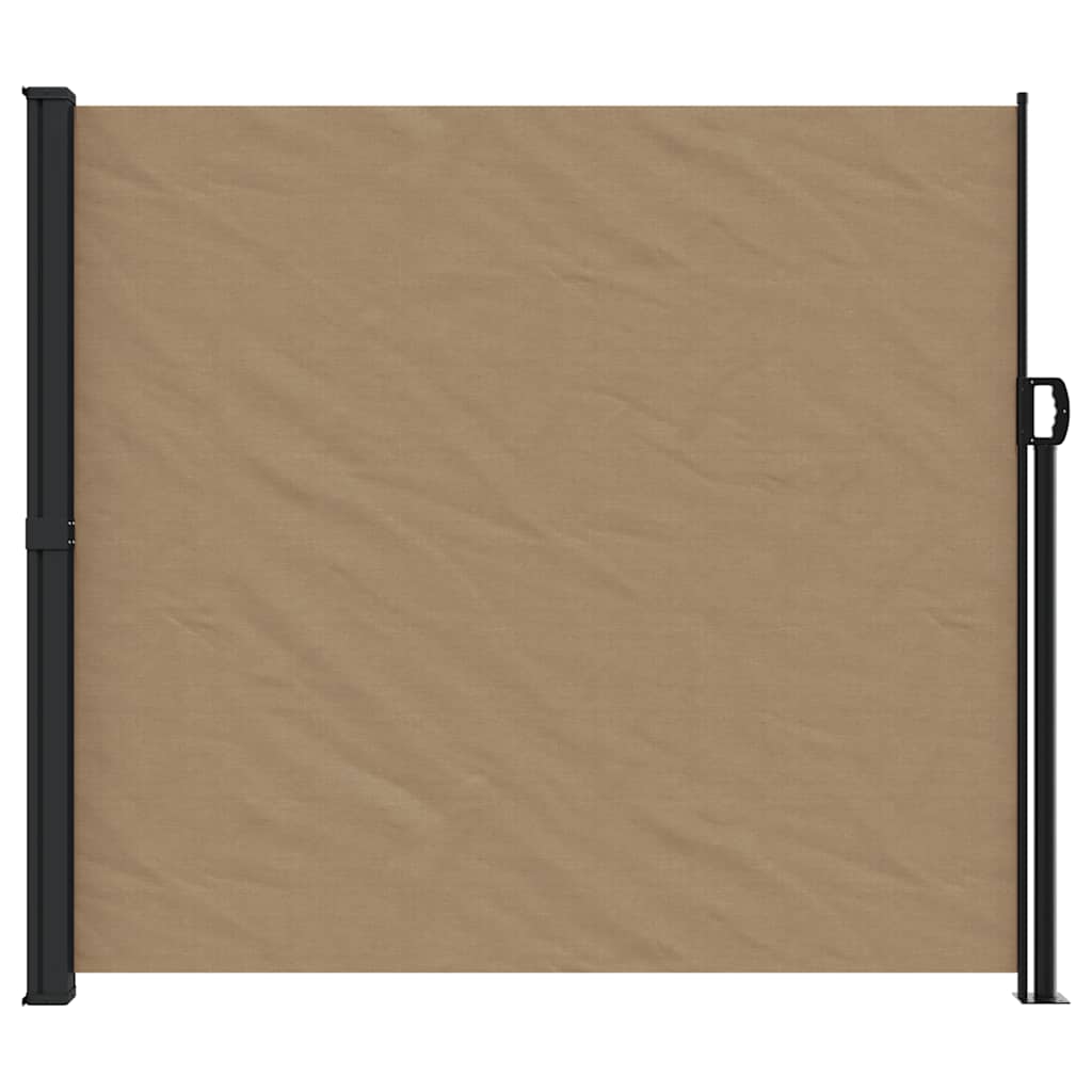Σκίαστρο Πλαϊνό Συρόμενο Taupe 180 x 500 εκ. - Pakobazaar