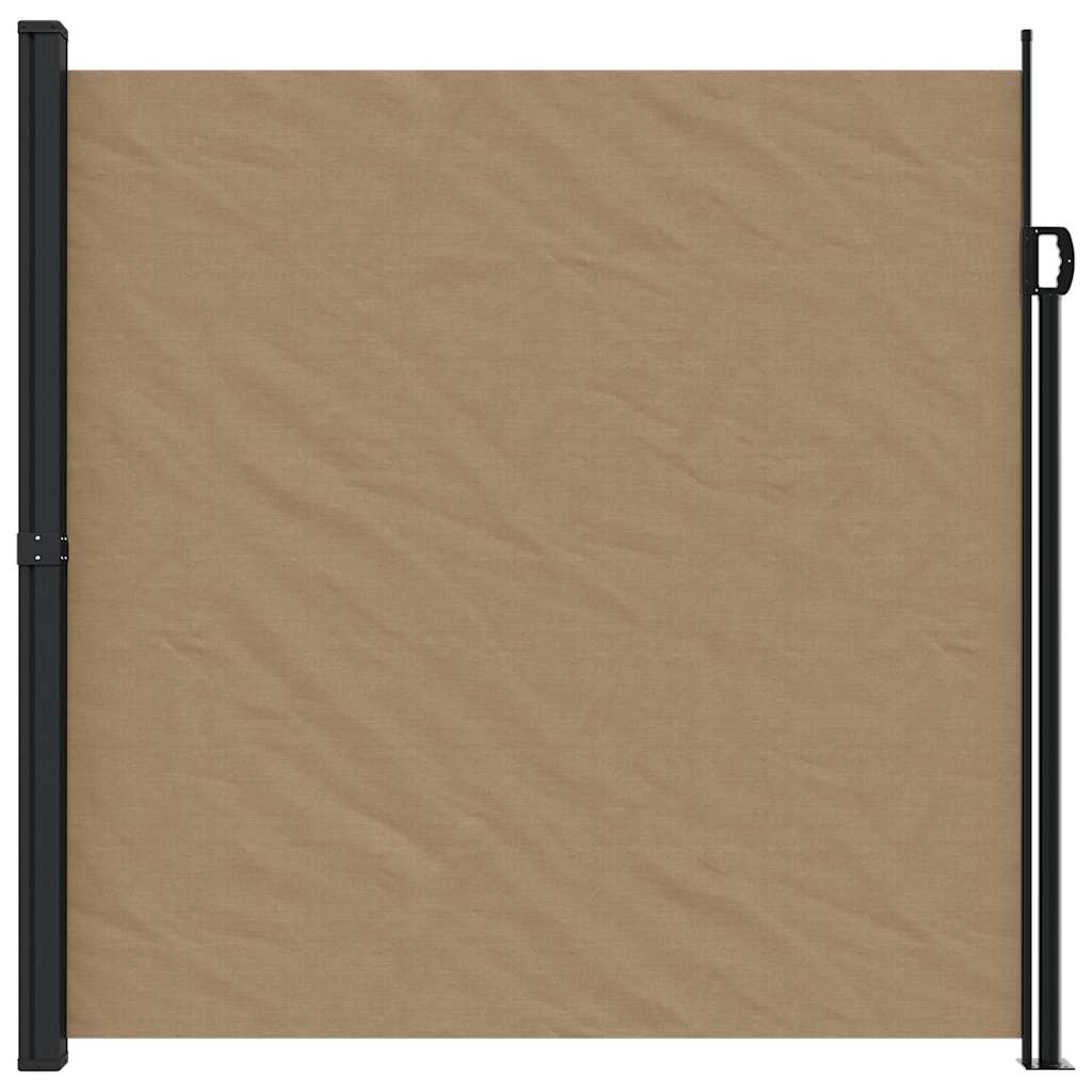 Σκίαστρο Πλαϊνό Συρόμενο Taupe 200 x 500 εκ. - Pakobazaar