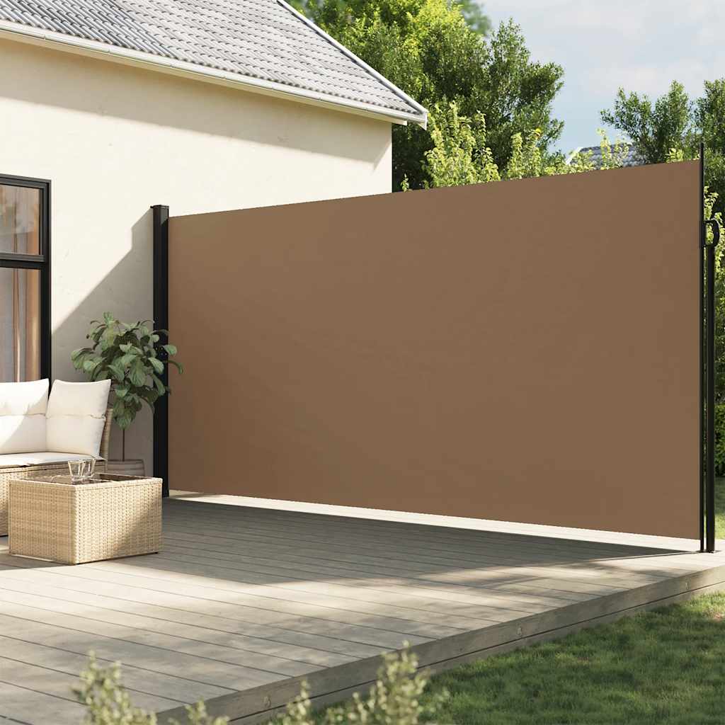 Σκίαστρο Πλαϊνό Συρόμενο Taupe 200 x 500 εκ. - Pakobazaar