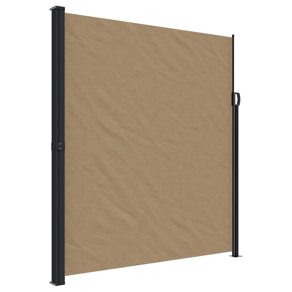 Σκίαστρο Πλαϊνό Συρόμενο Taupe 220 x 500 εκ. - Pakobazaar