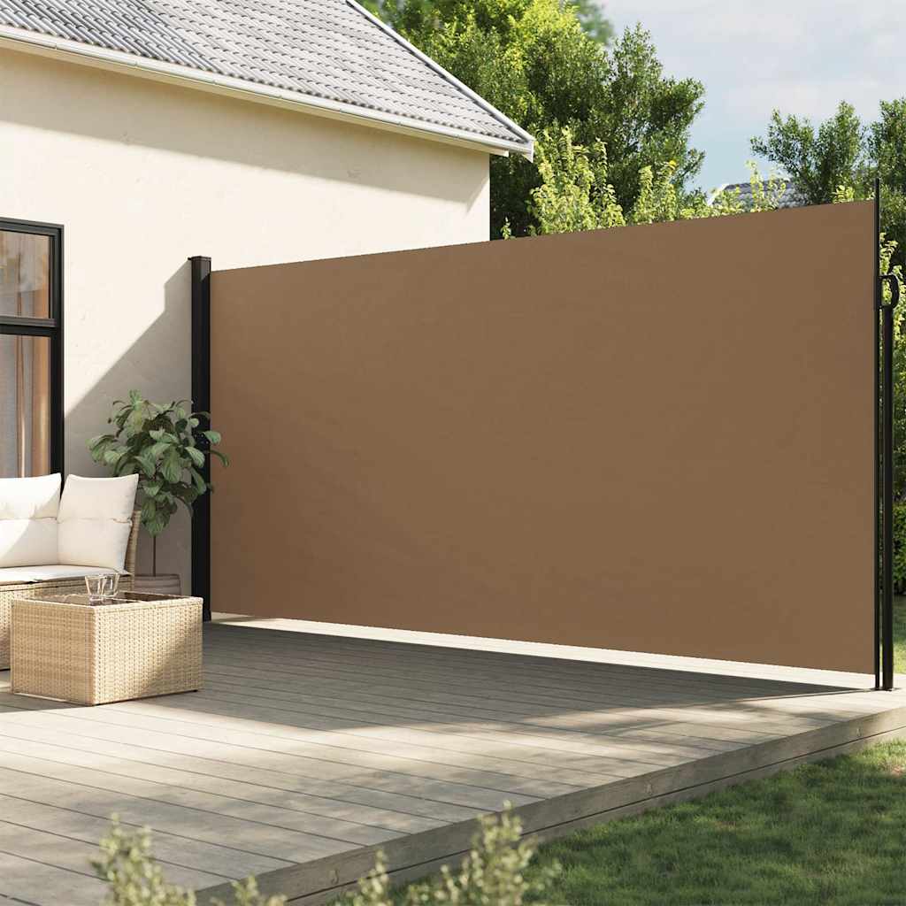 Σκίαστρο Πλαϊνό Συρόμενο Taupe 220 x 500 εκ. - Pakobazaar