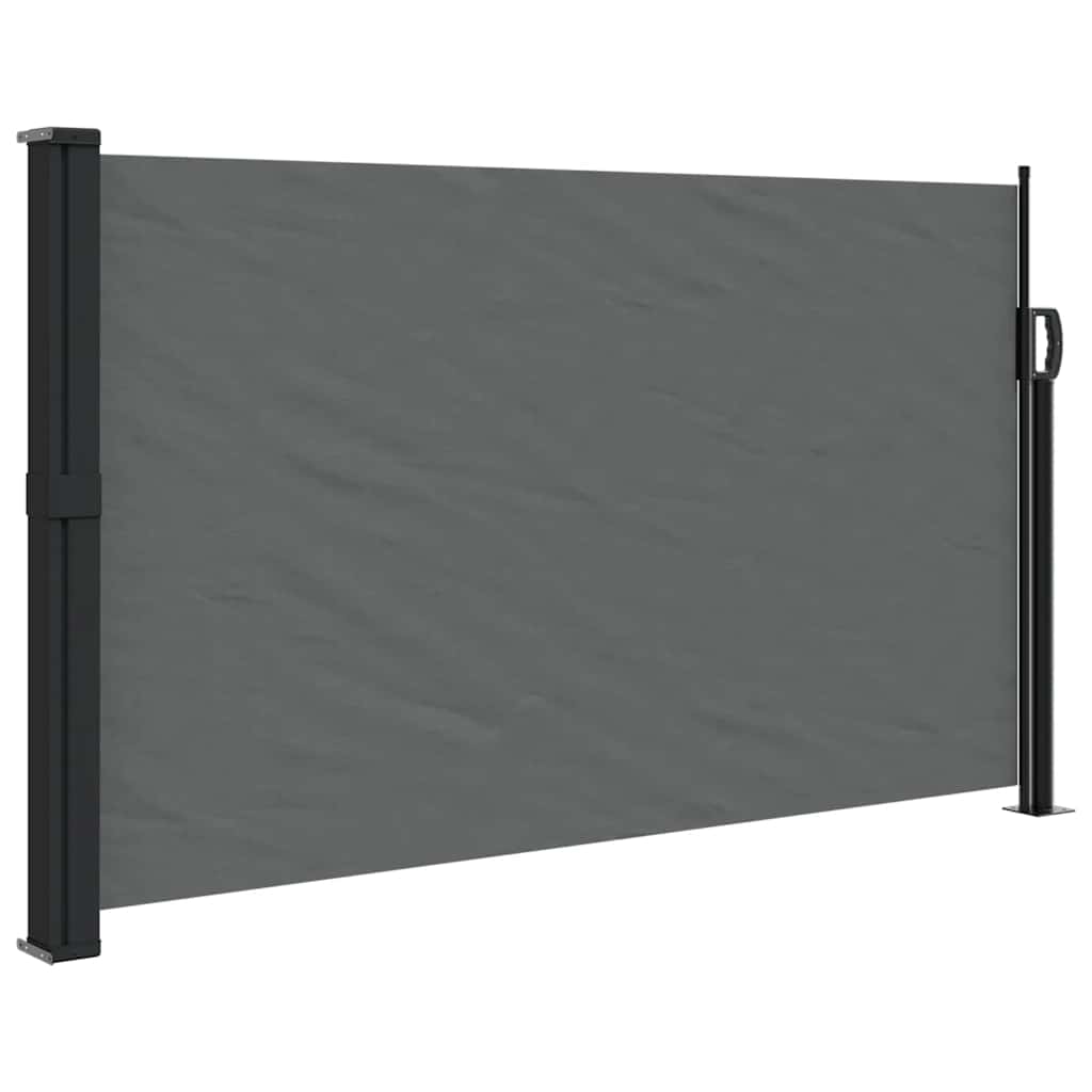 Πτυσσόμενη Πλαϊνή Τέντα Ανθρακί 120x600 εκ.