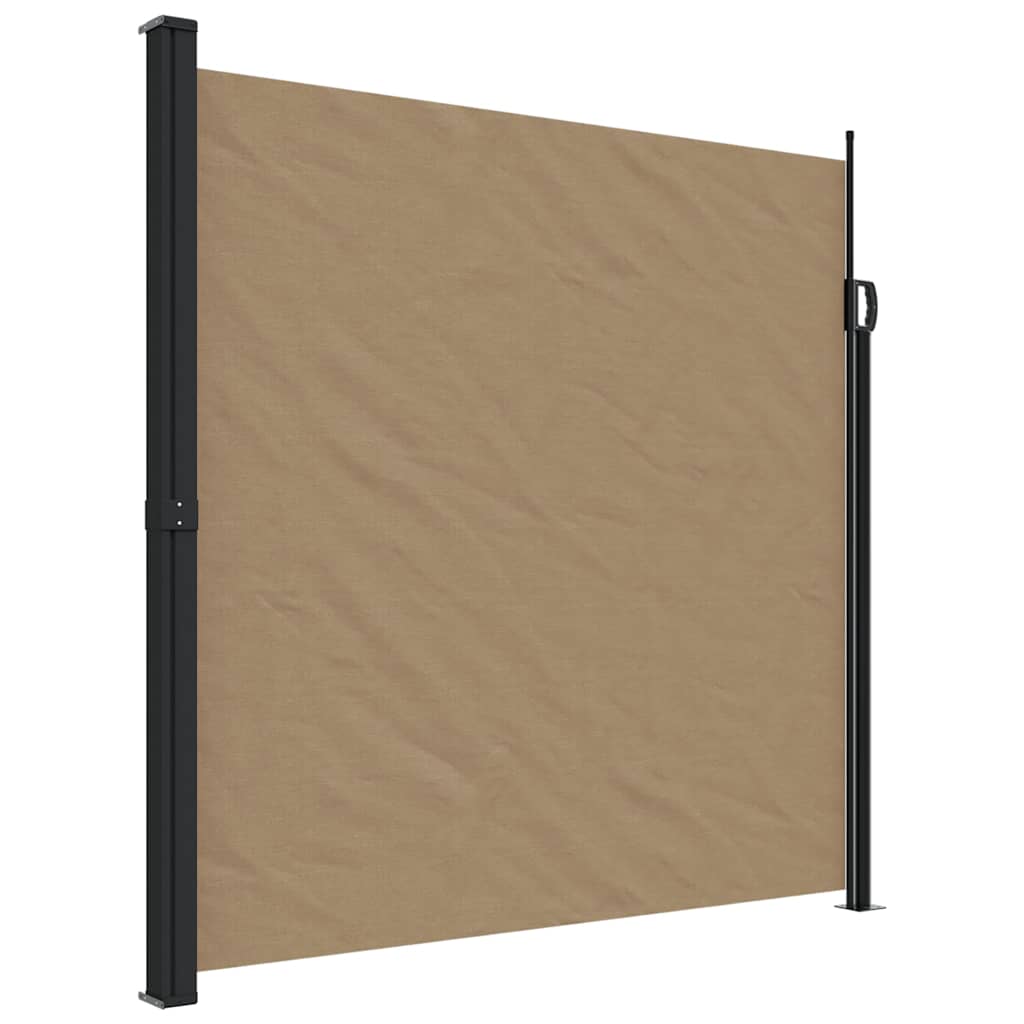 Σκίαστρο Πλαϊνό Συρόμενο Taupe 200 x 600 εκ. - Pakobazaar