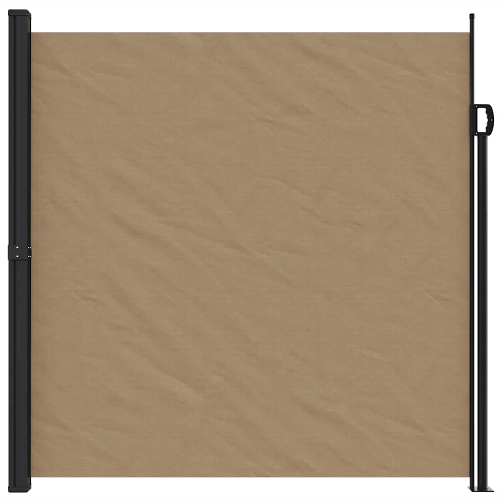 Σκίαστρο Πλαϊνό Συρόμενο Taupe 200 x 600 εκ. - Pakobazaar