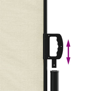Σκίαστρο Πλαϊνό Συρόμενο Κρεμ 220 x 600 εκ. - Pakobazaar