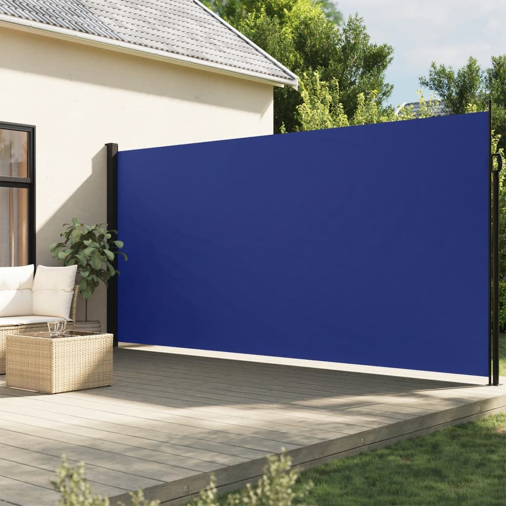 Σκίαστρο Πλαϊνό Συρόμενο Μπλε 220 x 600 εκ.