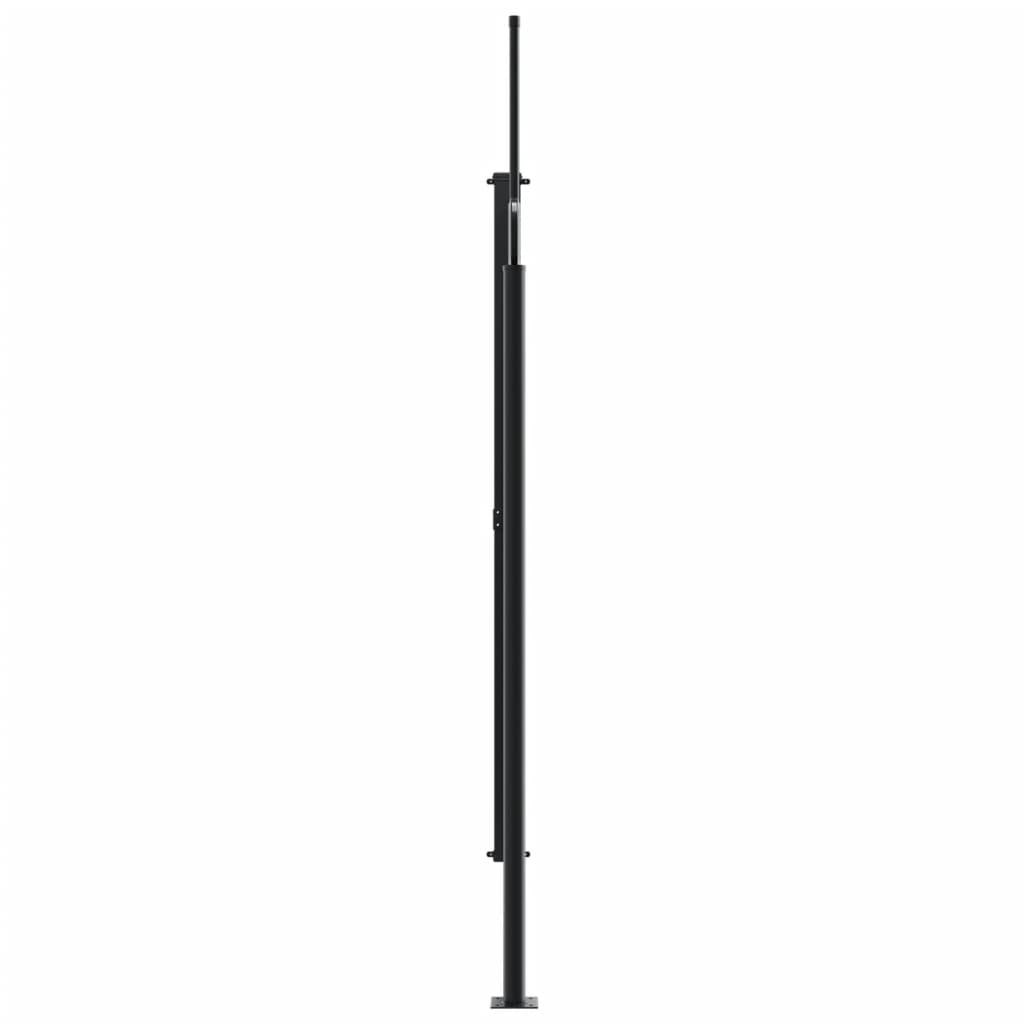 Σκίαστρο Πλαϊνό Συρόμενο Κόκκινο 220 x 600 εκ.