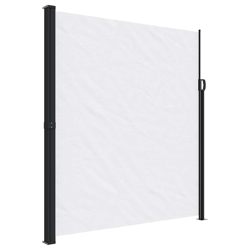 Σκίαστρο Πλαϊνό Συρόμενο Λευκό 220 x 600 εκ. - Pakobazaar