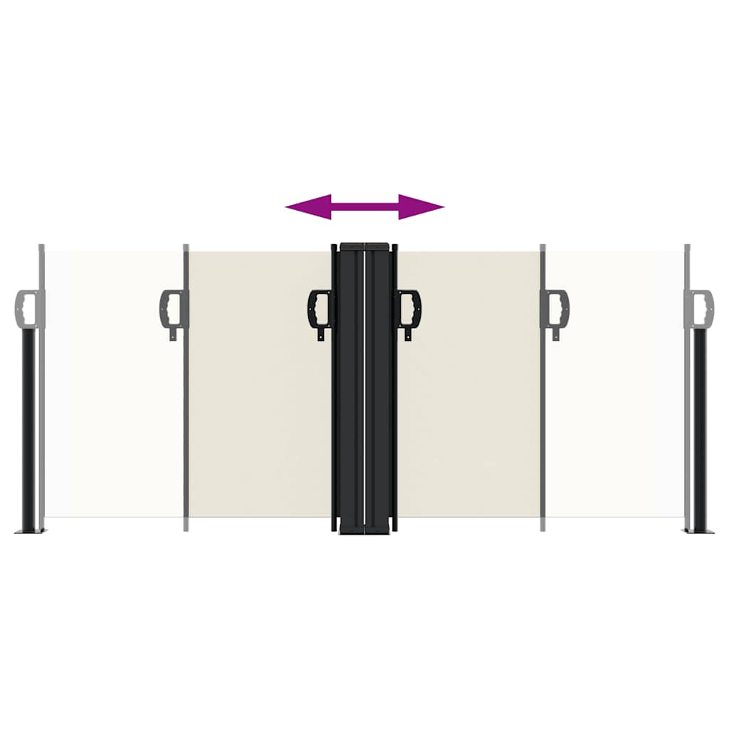 Σκίαστρο Πλαϊνό Συρόμενο Κρεμ 100 x 600 εκ.