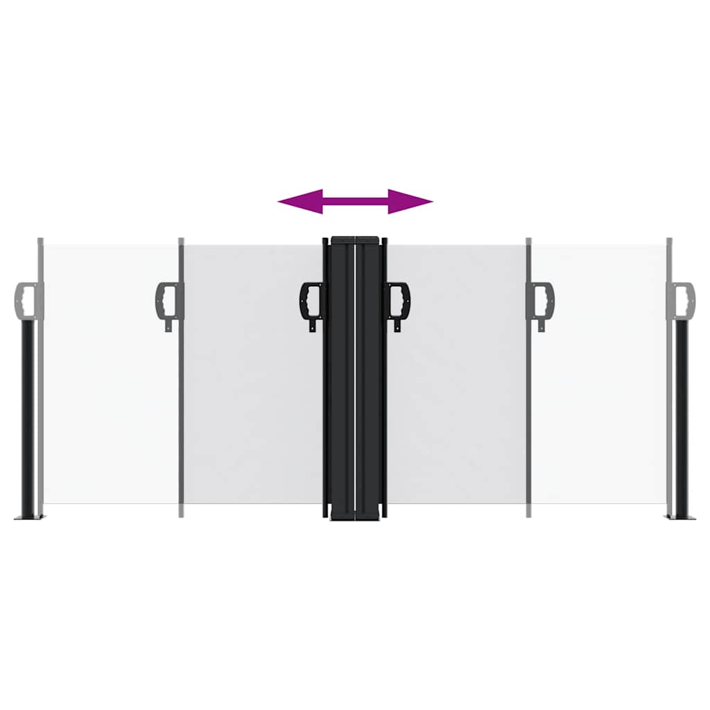 Σκίαστρο Πλαϊνό Συρόμενο Λευκό 100 x 600 εκ.