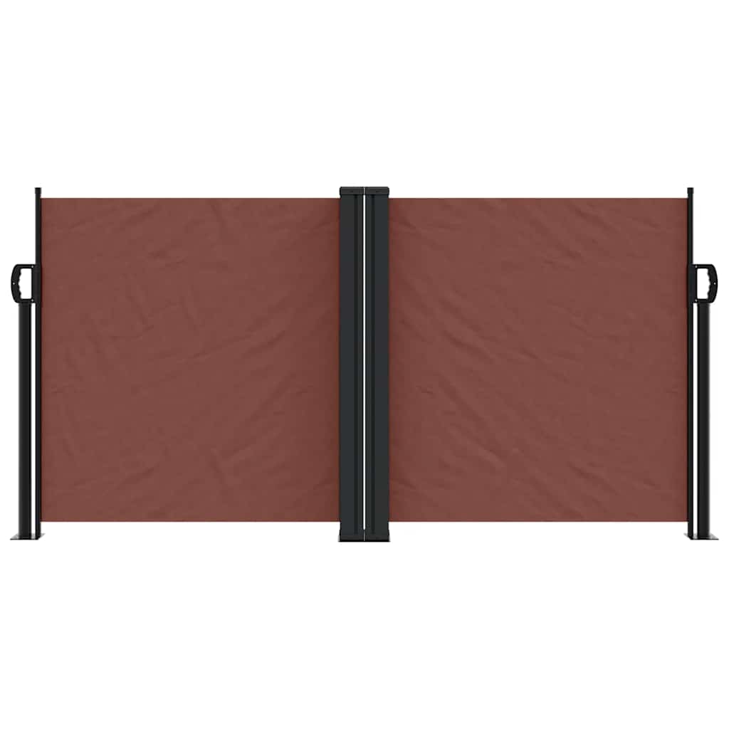 Σκίαστρο Πλαϊνό Συρόμενο Καφέ 120 x 600 εκ.