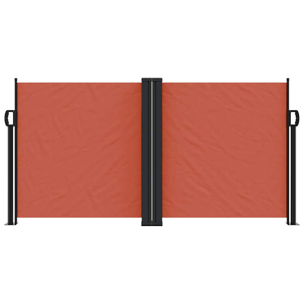 Σκίαστρο Πλαϊνό Συρόμενο Τερακότα 120 x 600 εκ.