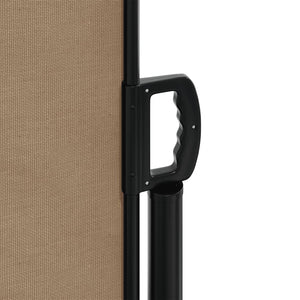 Σκίαστρο Πλαϊνό Συρόμενο Taupe 180 x 600 εκ.