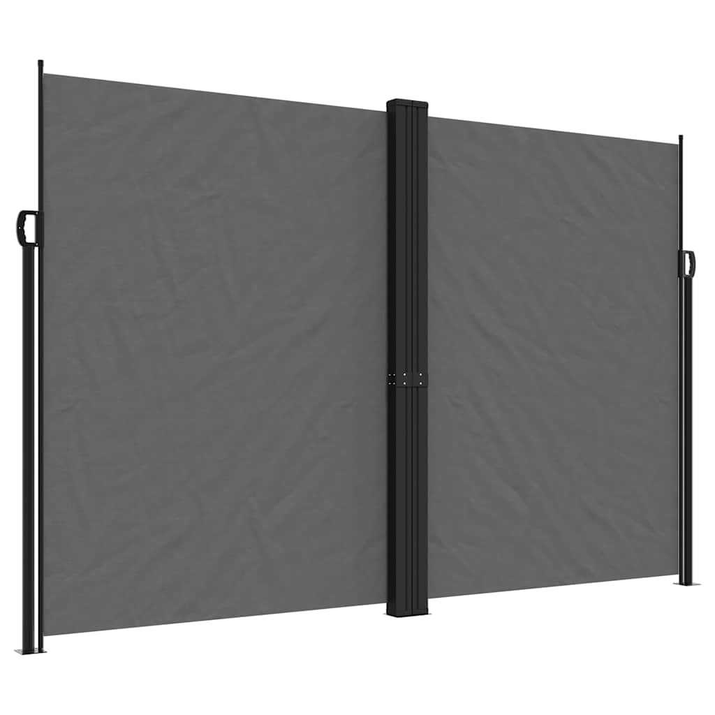 Σκίαστρο Πλαϊνό Συρόμενο Ανθρακί 220 x 600 εκ. - Pakobazaar