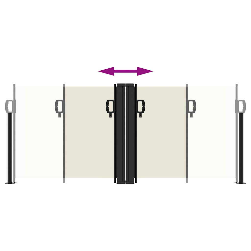 Σκίαστρο Πλαϊνό Συρόμενο Κρεμ 100 x 1000 εκ.