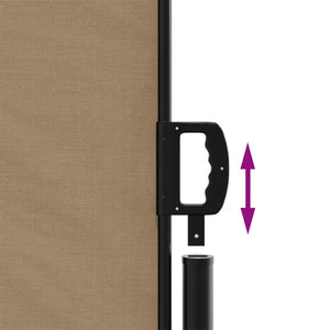 Σκίαστρο Πλαϊνό Συρόμενο Taupe 140 x 1000 εκ.