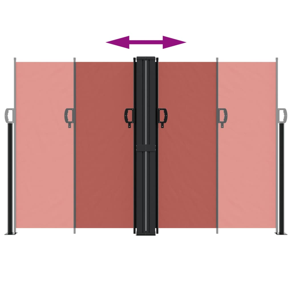 Σκίαστρο Πλαϊνό Συρόμενο Τερακότα 160 x 1000 εκ.