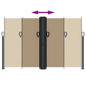 Σκίαστρο Πλαϊνό Συρόμενο Taupe 160 x 1000 εκ.