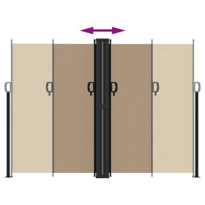 Σκίαστρο Πλαϊνό Συρόμενο Taupe 180 x 1000 εκ.