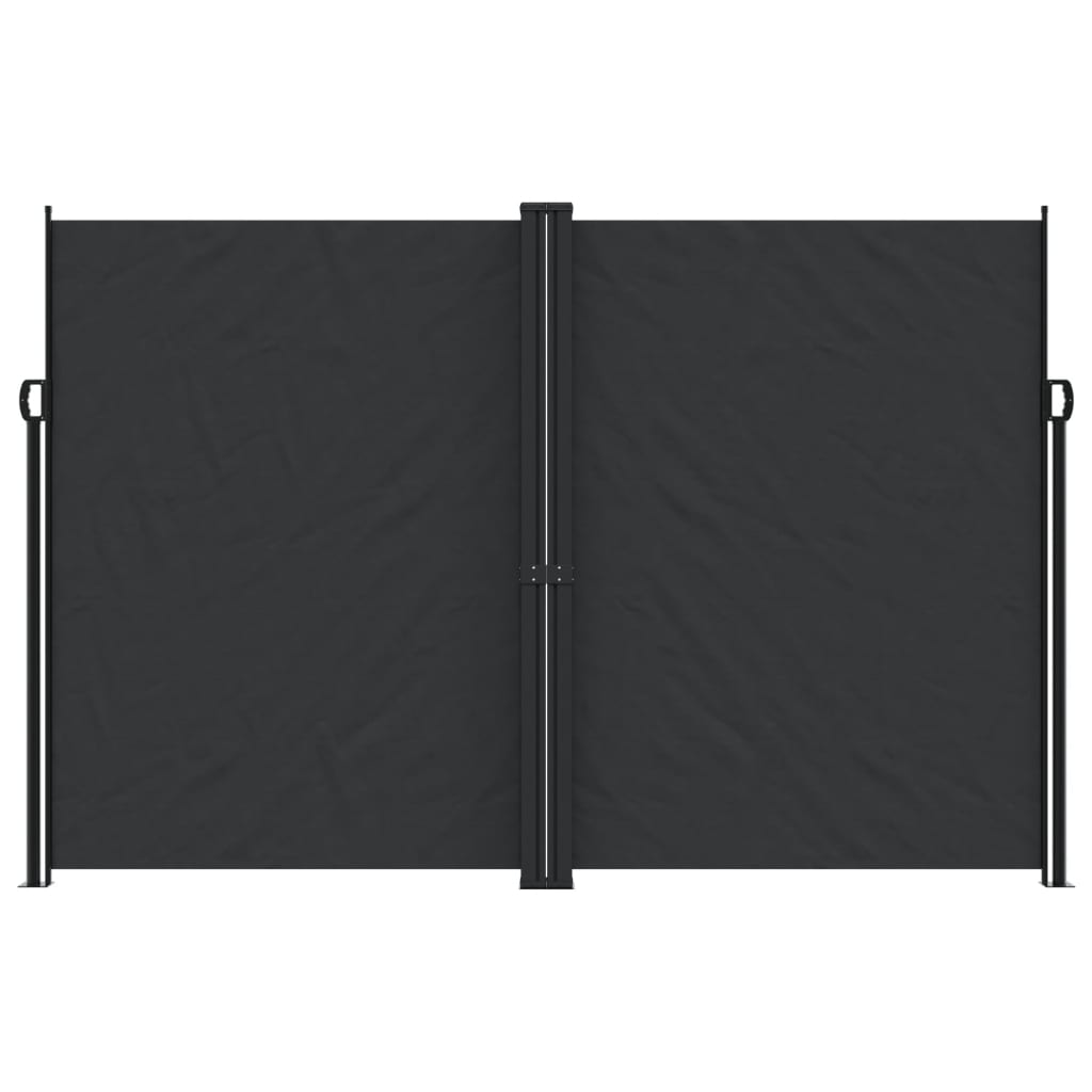 Σκίαστρο Πλαϊνό Συρόμενο Μαύρο 220 x 1200 εκ. - Pakobazaar