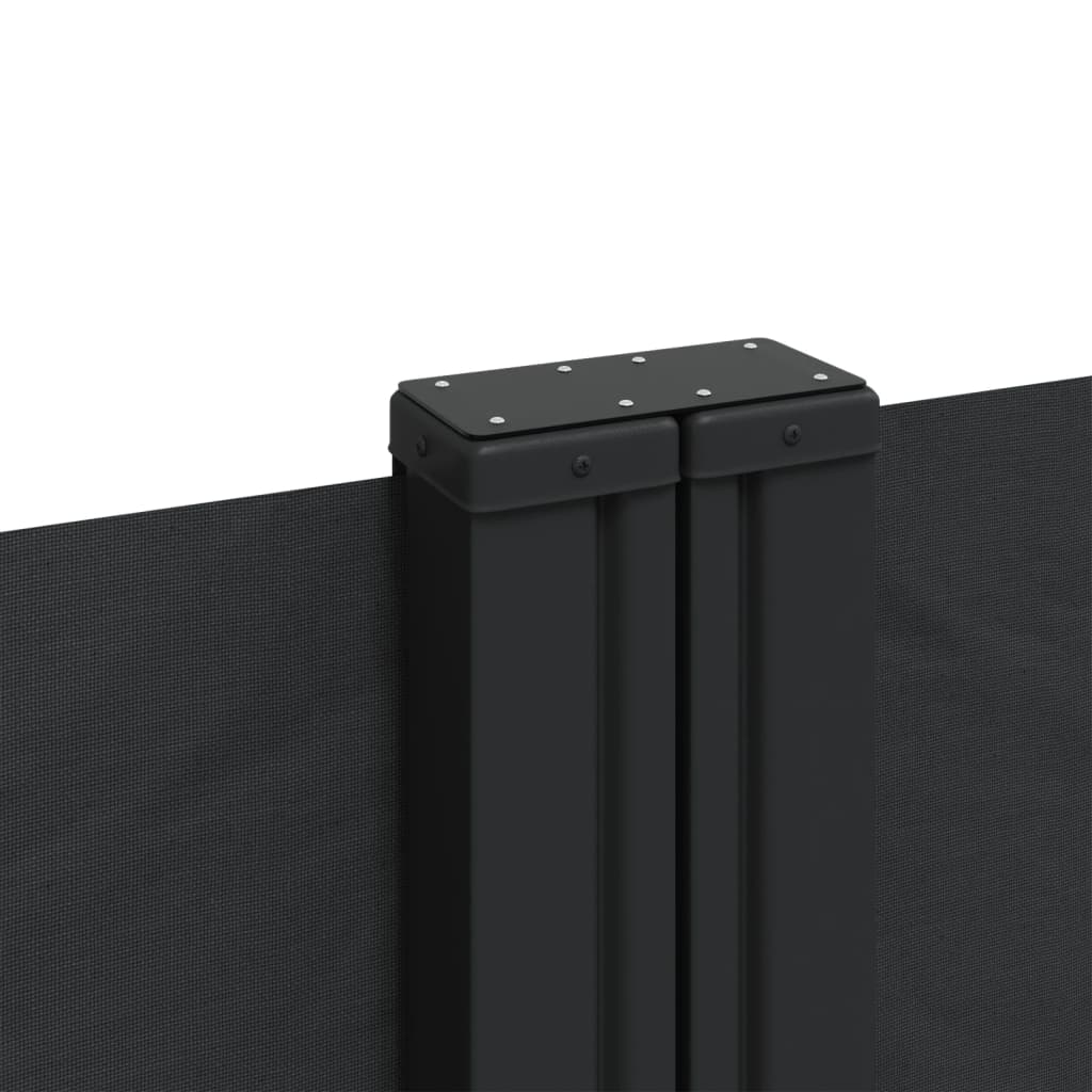 Σκίαστρο Πλαϊνό Συρόμενο Μαύρο 220 x 1200 εκ. - Pakobazaar