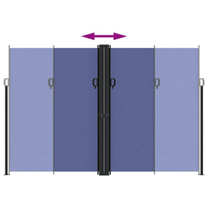 Σκίαστρο Πλαϊνό Συρόμενο Μπλε 220x1200 εκ.