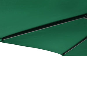 Ομπρέλα Κήπου με Ατσάλινο Ιστό Πράσινο 225x225x212 εκ. - Pakobazaar