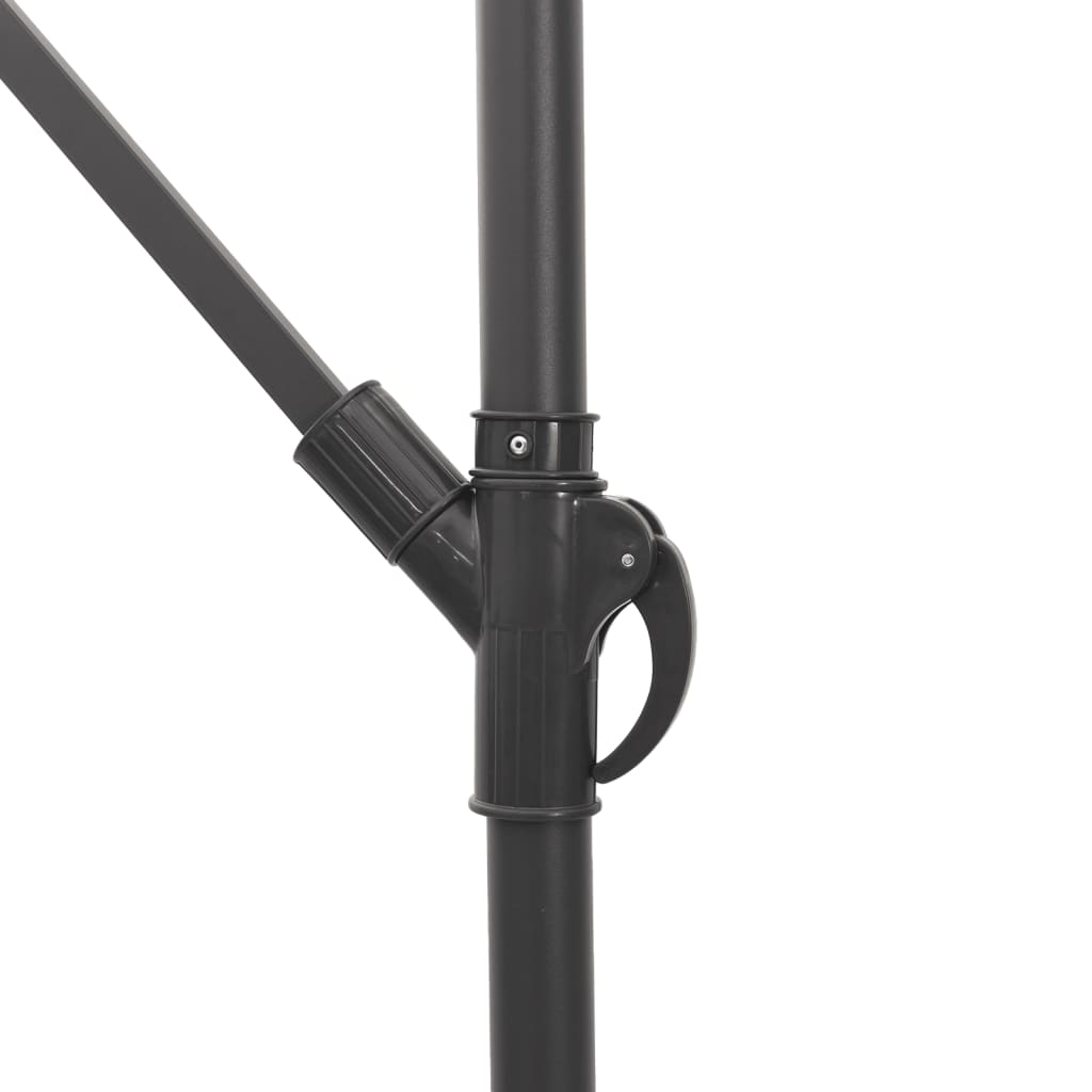 Ομπρέλα Κήπου με Ατσάλινο Ιστό Πράσινο 290x290x238 εκ.